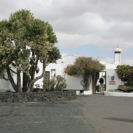 Fundación César Manrique en el Taro de Tahíche. Foto: Juan Mateos.
