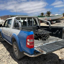 Droga encontrada en el mar cerca de La Graciosa