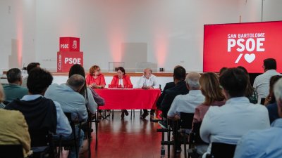 Raúl de León, reelegido secretario general del PSOE de San Bartolomé