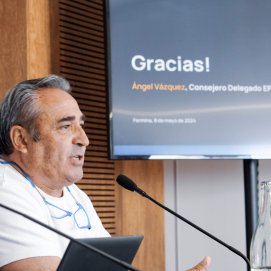 El consejero de los Centros de Arte, Cultura y Turismo de Lanzarote, Ángel Vázquez
