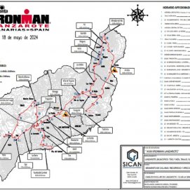Cortes de tráfico en Lanzarote por el Ironman