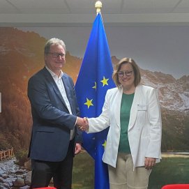 Encuentro de Candelaria Delgado con la UE