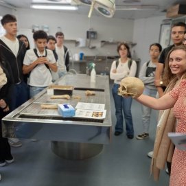 Estudiantes del IES Agustín Espinosa visitan el Palacio de Justicia de Arrecife