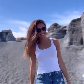 Lara Álvarez en Lanzarote