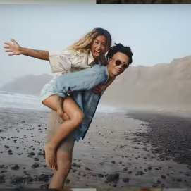 Una conocida marca de cámaras utiliza Lanzarote como plató para su nueva publicidad