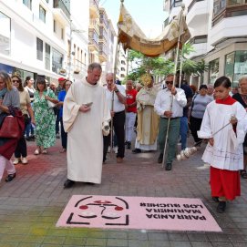 Procesión del Corpus Christi en Arrecife