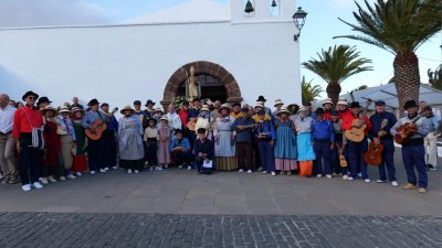 Ofrenda marinera de Los Buches