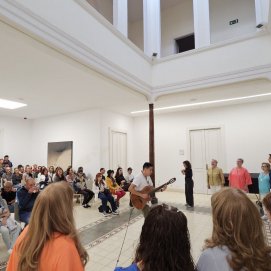 Exposición de El Cribo 'Hay salida, no estás solo' en Arrecife