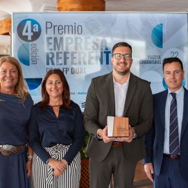 Entrega del premio a la empresa referente para la FP Dual 2024.