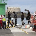 Llegada de migrantes a Puerto Naos (Fotos: Juan Mateos)