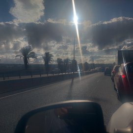 Accidente de alcance en la circunvalación de Arrecife