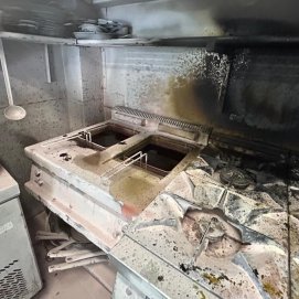 Incendio en un restaurante de La Graciosa