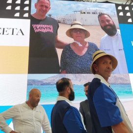 El cocinero de La Graciosa, Benjamín Toledo, en Gastrocanarias 2024. Gastronomía.