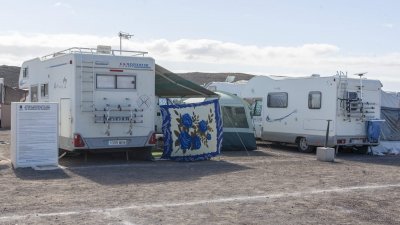 Camping de Papagayo. Foto: Juan Mateos.