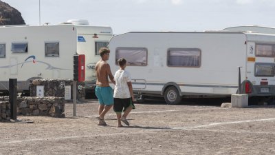 Camping de Papagayo. Foto: Juan Mateos.