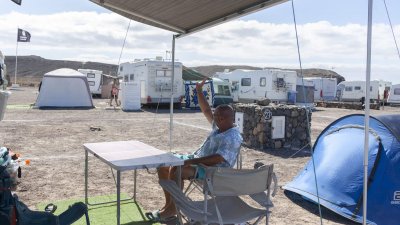 Camping de Papagayo. Foto: Juan Mateos.