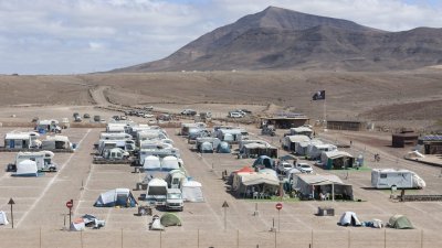 Camping de Papagayo. Foto: Juan Mateos.