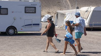 Camping de Papagayo. Foto: Juan Mateos.