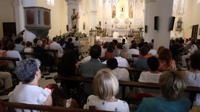Procesión en honor a Nuestra Señora del Carmen de Teguise. Foto: La Voz