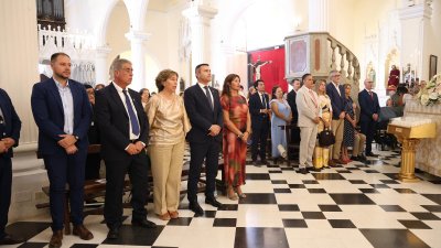Procesión en honor a Nuestra Señora del Carmen de Teguise. Foto: La Voz