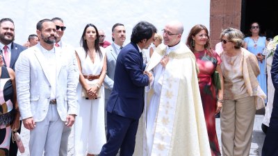 Procesión en honor a Nuestra Señora del Carmen de Teguise. Foto: La Voz