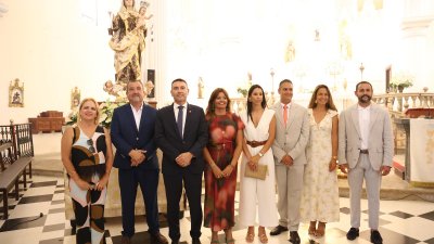 Procesión en honor a Nuestra Señora del Carmen de Teguise. Foto: La Voz