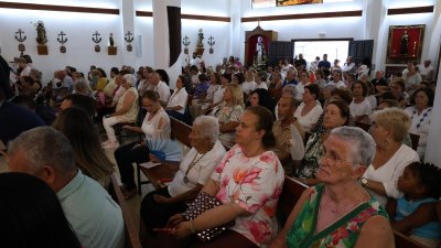 Procesión en honor a la Virgen del Carmen en Valterra