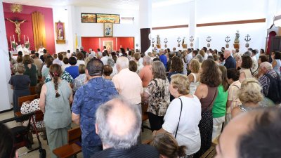 Procesión en honor a la Virgen del Carmen en Valterra