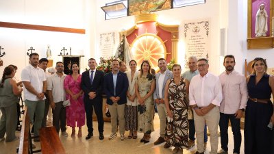 Procesión en honor a la Virgen del Carmen en Valterra