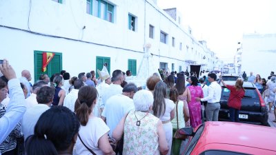 Procesión en honor a la Virgen del Carmen en Valterra