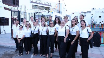 Procesión en honor a la Virgen del Carmen en Valterra