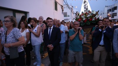 Procesión en honor a la Virgen del Carmen en Valterra