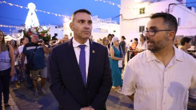 Procesión en honor a la Virgen del Carmen en Valterra