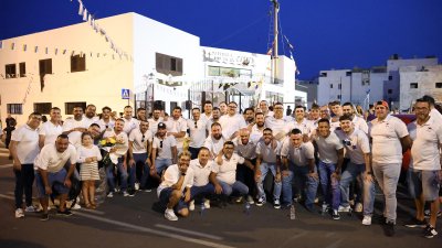 Procesión en honor a la Virgen del Carmen en Valterra