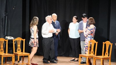 La obra teatral 'La educación de los padres'. Foto: Norberto de León