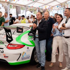 Jesús Machín en la II Fiesta del Motor en Lanzarote
