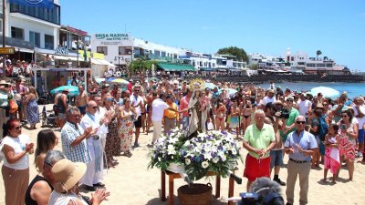 Procesión marítima de honra a la Virgen del Carmen