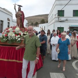 Procesión de San Juan Bautista en Haría, 2024