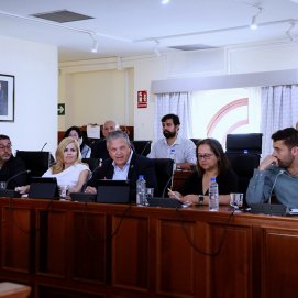 Foto concejales PSOE Arrecife en el pleno