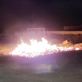 Incendio Playa Honda