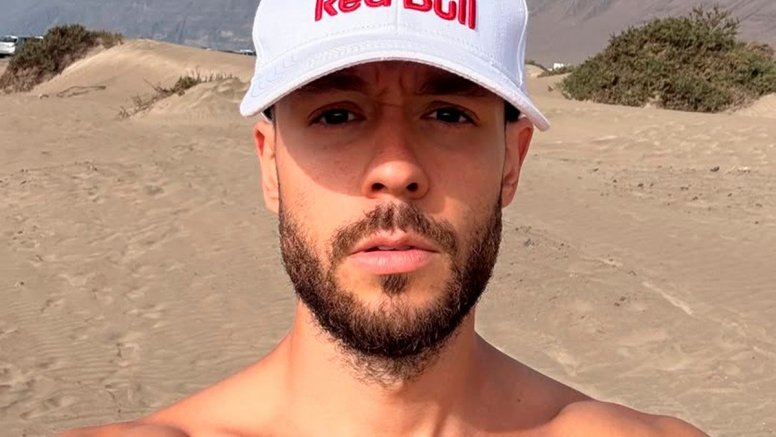 El creador de contenido 'The Grefg' en Lanzarote.
