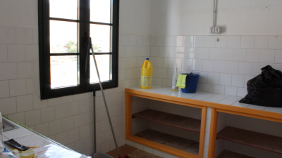 Espacio destinado a la cocina de CEIP Mararía