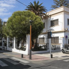 Instalaciones del IES Agustín Espinosa en Arrecife