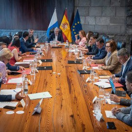 Consejo de Gobierno durante la reunión del pasado lunes