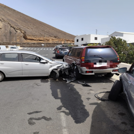 Imagen del accidente