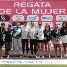 El Real Club Naútico de Arrecife se convierte en subcampeón de la Regata de la Mujer 2024