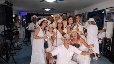 Tardeo en blanco de la Sociedad Casa del Miedo de Arrecife, 2025