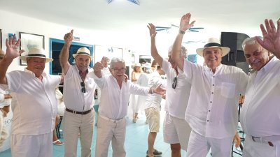 Tardeo en blanco de la Sociedad Casa del Miedo de Arrecife, 2025