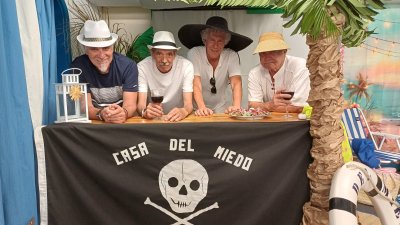Tardeo en blanco de la Sociedad Casa del Miedo de Arrecife, 2025