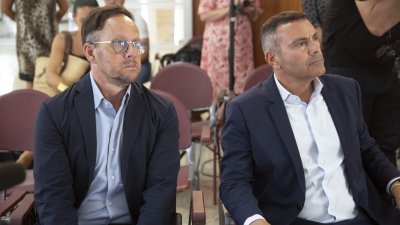 Pedro Sánchez y Fernando Clavijo se reúnen en Lanzarote. Foto: Juan Mateos.